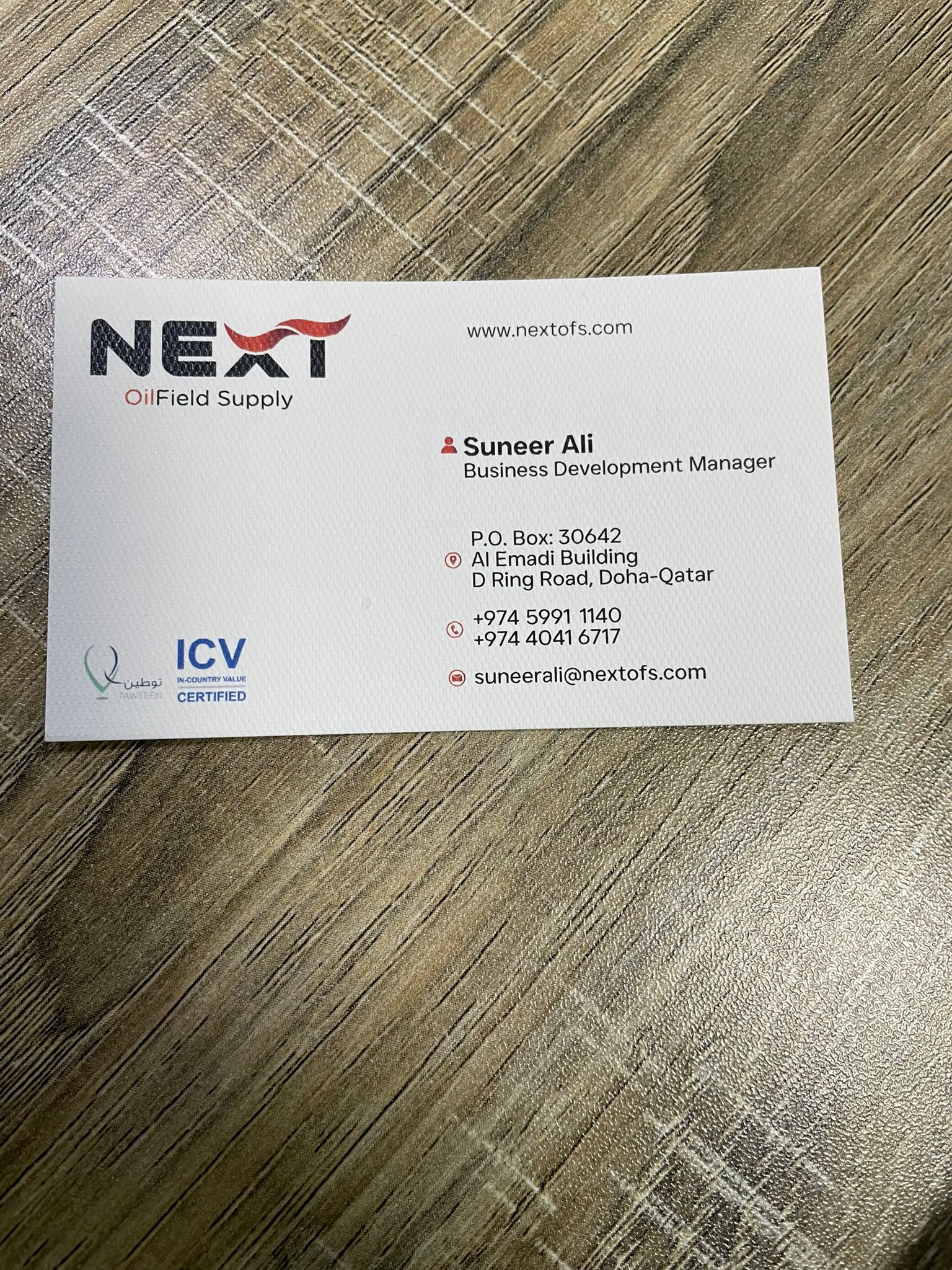 Business Card Image